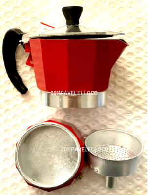 FORNO ELETTRICO MACCHINA Espresso Moka Pot 6 Tazze Percolatore Tazza Caffè El8477 EUR 67,59
