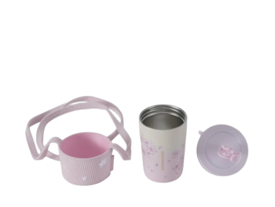 HOT 2024 China Starbucks Spring Pink Sakura 12oz SS Straw