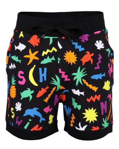 NWT MOSCHINO BEACH SWEAT-SHORTS 