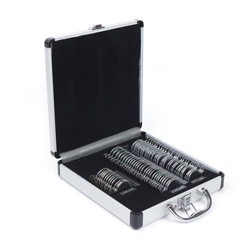 68tlg Optical Probierglas Set Optometrie Kit Metallrand Alukoffer Proberahmen - Bild 4 von 12
