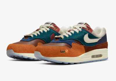 Kasina Nike Air Max 1 DQ8475-800 Won-Ang Orange Men's [US 6-12