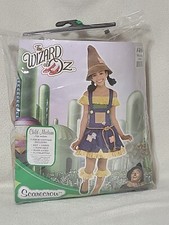Scarecrow Wizard of Oz Girl s Costume Size Medium Complete 7 Pc Costume