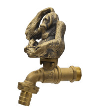Brass Garden Tap Monkey Spigot Faucet Vintage Water Home Decor Living Outdoor