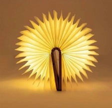 USB Rechargeable Folding Book Lamp, 1 Count Portable Creative Design LED Night L