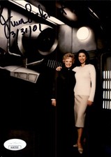 June Lockhart Signed Lost In Space 5x7 Photo JSA COA