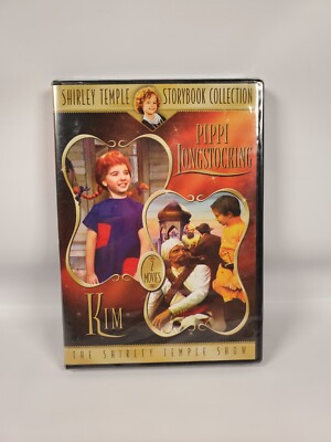 Shirley Temple Storybook Collection: ''Pippi Longstocking'' and ''Kim'' DVD NEW