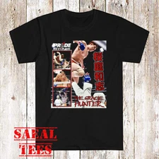 Kazushi Sakuraba The Gracie Hunter Japan MMA Men's Black Size S-5XL