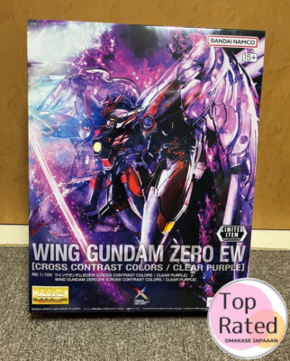 MG 1/100 Wing Gundam Zero EW Cross Contrast Colors Model Kit New Japan