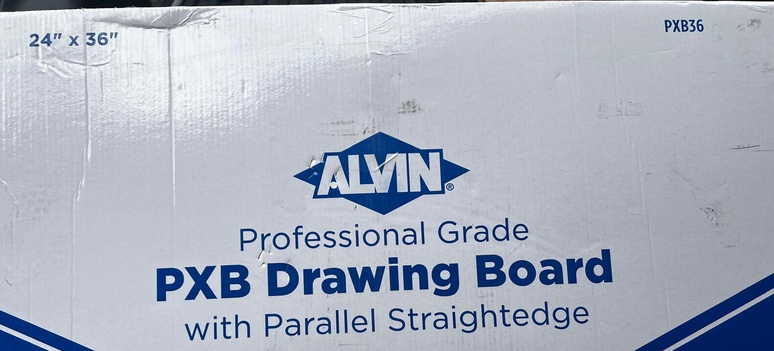 Alvin Portable Straightedge Drawing Drafting Board 24x36 PXB36 for sale