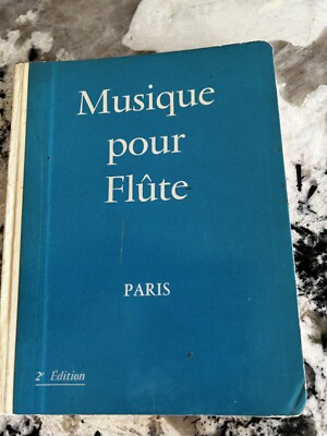 Musique Pour Flute Paris by Alphonse Leduc Hardcover