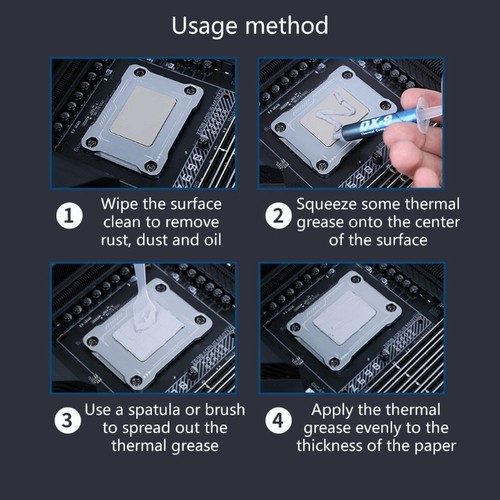 8.8W/m.k Thermals Greases Pastes for CPU Coolers GPU Processor Chipset Cooling - Afbeelding 3 van 8