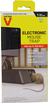 Victor M250S Indoor Electronic Humane Mouse Trap - No Touch, No See Electric Mou