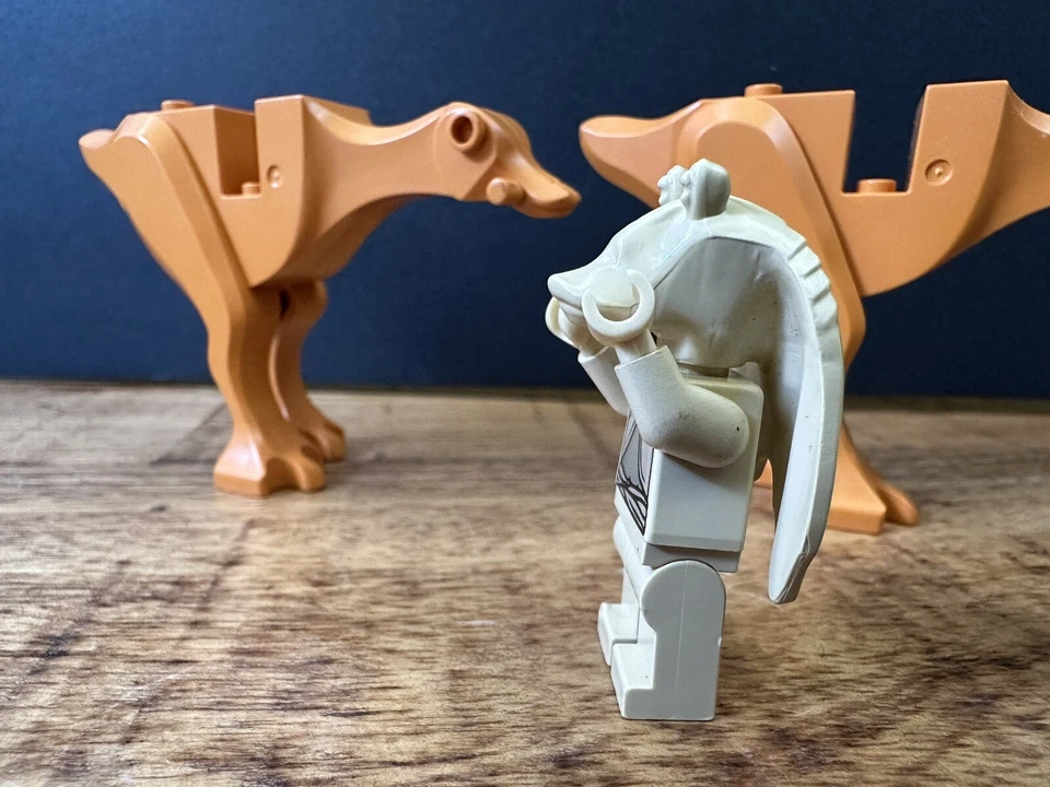 Lego Set 7115 Star Wars Gungan Patrol: Soldier Jar Jar Binks Kaadu Beasts Shield - Image 4 of 4