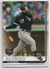 2019 Topps Update 150 Years Stamp #US6 Yonder Alonso Chicago White Sox