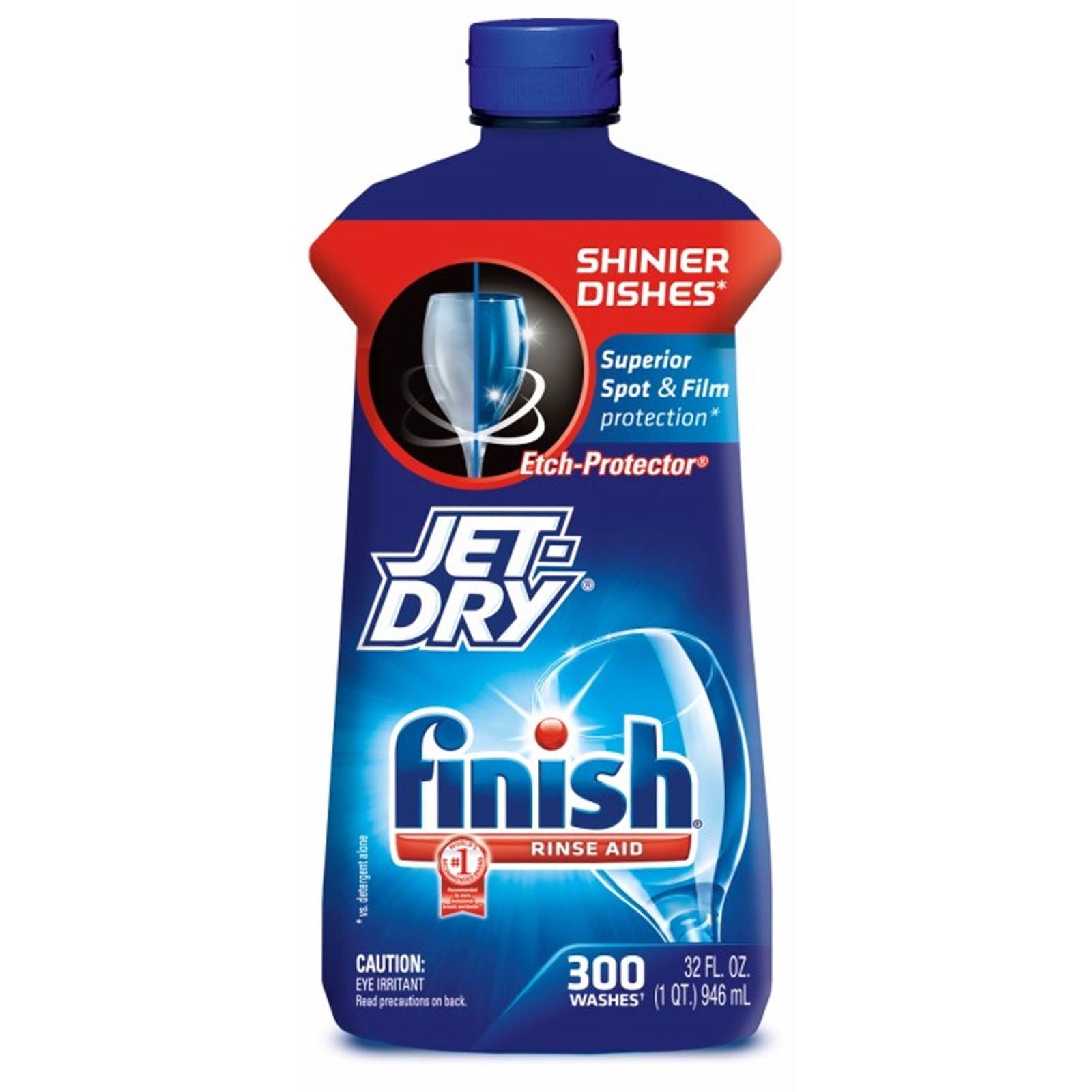 Finish JetDry 5x Power RINCE AID Glass 300 washes Fast Ship eBay