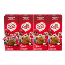 Nestle Coffee Mate Peppermint Mocha Coffee Creamer Liquid Singles 200 Pack