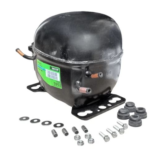 Secop NF10FX R134a Hermetic Refrigeration Compressor 1046 BTU LBP 3756 BTU HBP