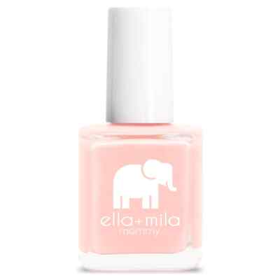 ella+mila Nail Polish - Tea Rose (PALE PEACHY PINK) Fast Drying .45 fl oz