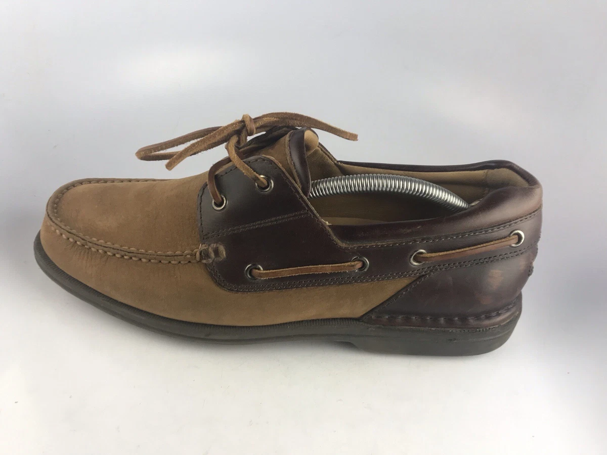 Two tone hotsell boat shoes