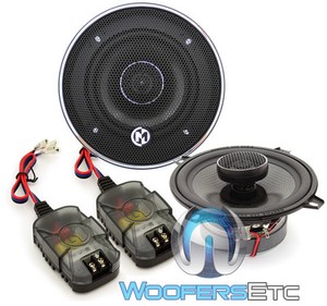 MEMPHIS MCX52 5.25" CAR AUDIO 2-WAY ALUMINUM ALLOY TWEETERS COAXIAL CAR SPEAKERS