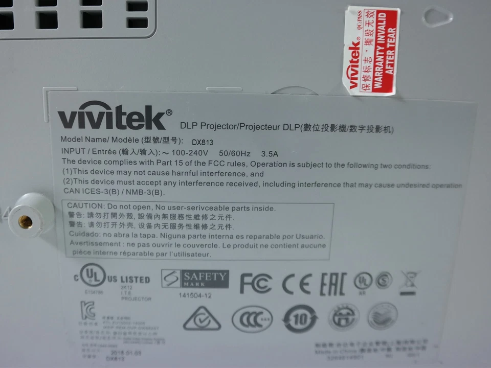 4K DLP Projector 3600 Lumens for Home Theater Games 3D 2160p HDMI w/Bundle 🍿 - Image 4 of 4