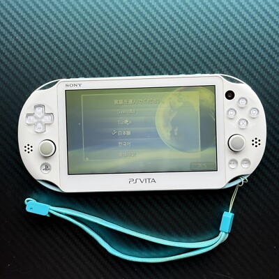 Light Blue PS Vita PCH-2000 w 64GB Card + Charger Sony