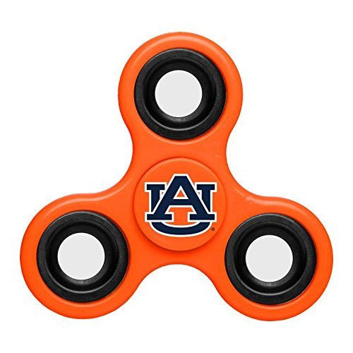 Auburn Tigers NCAA Three Way Fidget Hand Spinner - New - Picture 1 of 1