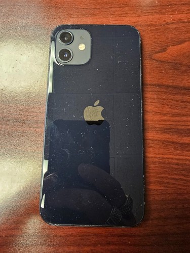 Apple iPhone 12 128GB czarny odblokowany, BARDZO ZŁY STAN KOSMETYCZNY - Zdjęcie 3 z 7