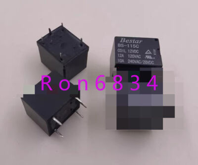 5pcs new Bestar BS-115C 12VDC relay pin 5 10A #E2