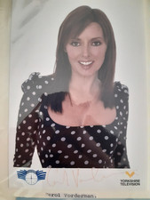 Carol Vorderman (Countdown) Signed Photo