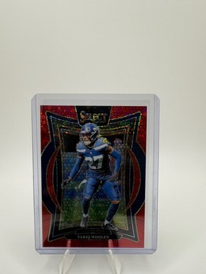 2024 Panini Select Tariq Woolen #95 Red Disco Prizm /49 Seahawks NFL