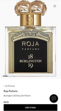 Burlington 1819 Roja Dove 香水- 一款2020年中性香水