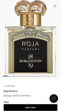 Roja Parfums Burlington 1819 3.4oz/100 mL Eau De Parfum SEALED Authentic