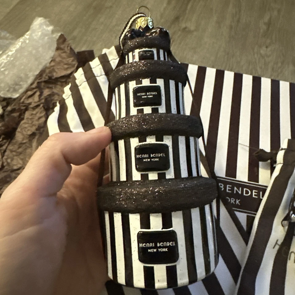 Henri Bendel украшения лот из 3 роз бутылка шляпа коробки слон - Изображение 4 из 4