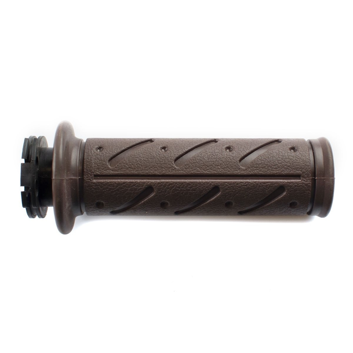 Right Handlebar Grip Brown for LJ250-3V Easy Installation Black Rubber 25 mm 7 g
