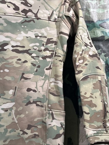 Wild Things Tactical Gear Large Soft Shell Jacket Multicam 50007 Gen II - Picture 9 of 13