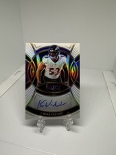 2025 Panini Select - Signatures Kyle Van Noy #SP-KVY White Prizm /35 Auto