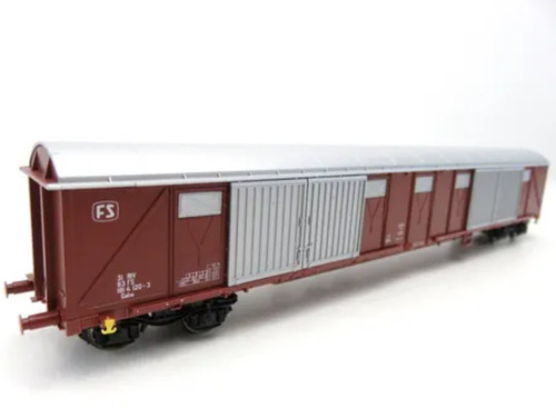 Roco 66802 Carro chiuso Gabs FS logo TV, porte apribile ep IV V 1:87 NEW | Zustand: Usato