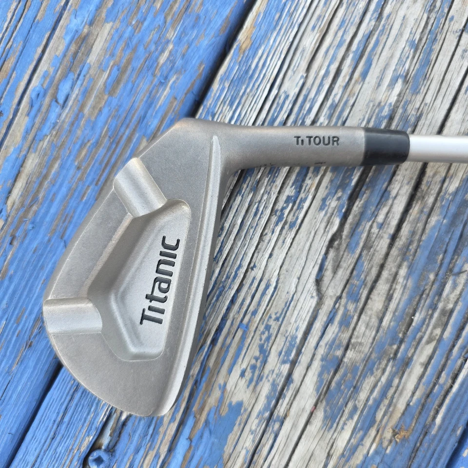 Ray Cook Titanic 1 Iron  /  RH  /  Regular Graphite ~40.75" / Good Grip /  - Image 3 of 4
