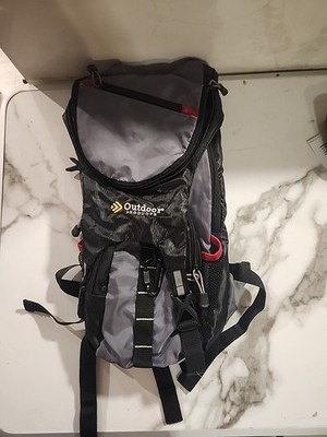 Outdoor Products Hydration Pack BackPack Graphite Backpack No Water Bladder