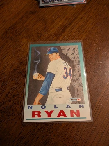 1992 Fleer - Pro Visions Nolan Ryan #710 Rangers Astros Angels Mets Hof *PC