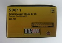 Brawa 50811 H0 Personenwagen B4Mgl 260-298 Ep. Iii Dr