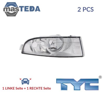 19-0829-01-2 NEBELSCHEINWERFER PAAR SET TYC 2PCS NEU OE QUALITÄT