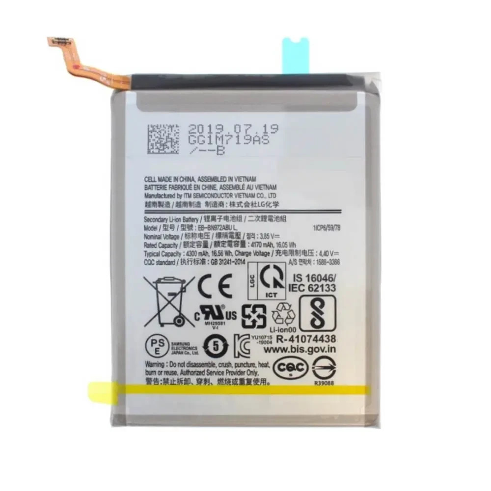 BATTERIA PREMIUM PER Samsung Galaxy Note 10 Plus N975 EB-BN972ABU PARI ORIGINALE