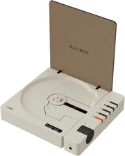 R300 CD Player Bluetooth Portable Desktop Retro CD Player for Home Fiber Output