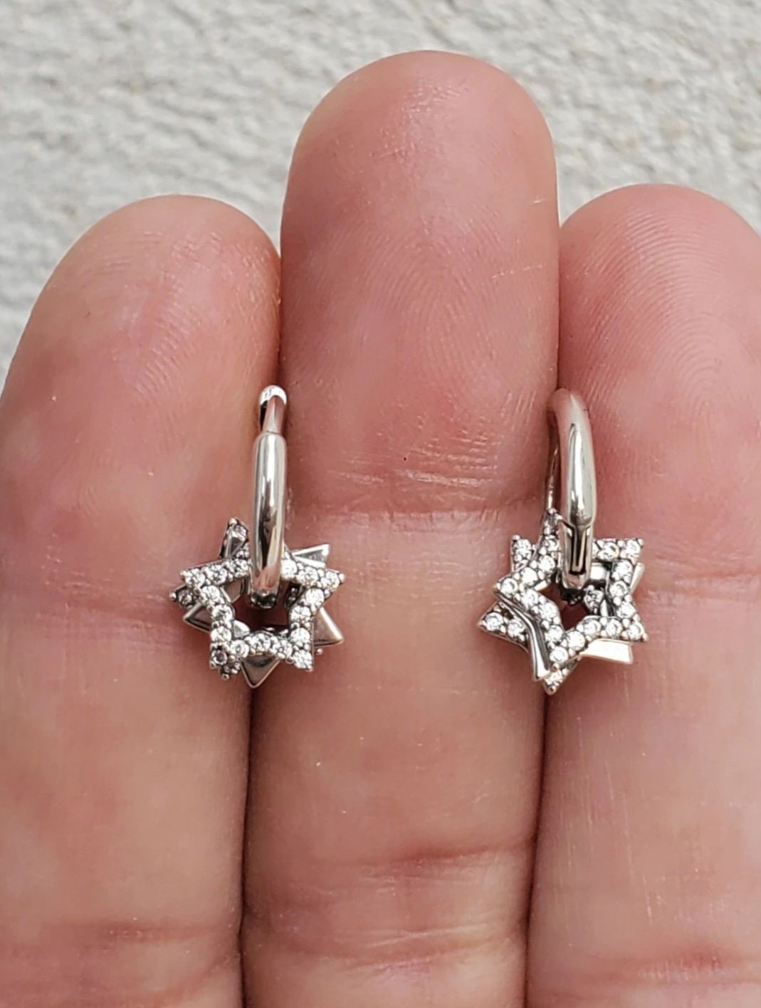 Boucles d'oreilles étoiles argent 925 pour illuminer vos soirées