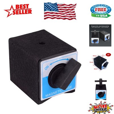 Heavy-Duty 8T Magnetic Base with Quick Release On/Off Switch   Compact Design