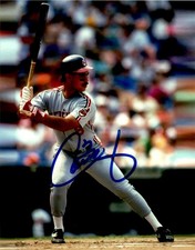 Carlos Baerga Signed 8x10 Photo Cleveland Indians - Autographed Picture COA