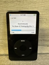 Apple A1136 iPod Classic Black 30GB Mp3 Player