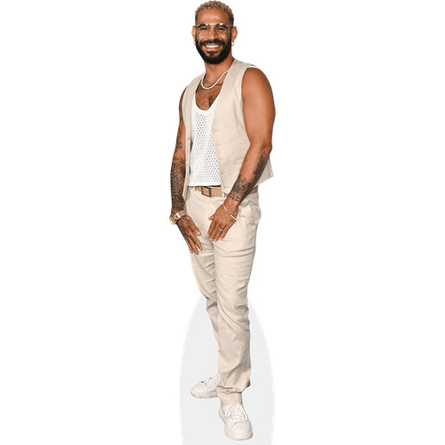Sandro Farmhouse (White Vest) Mini Size Cutout